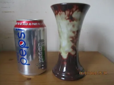 Buy Ewenny Pottery Wales  Brown And Cream  Vase  Studio Pottery • 12£
