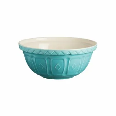Buy Mason Cash Stoneware Mixing Bowl 2 Litre / 24cm Turquoise • 19.90£