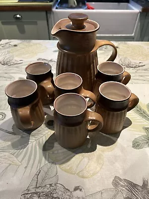 Buy Honiton Pottery Retro Style Coffee Set • 30£