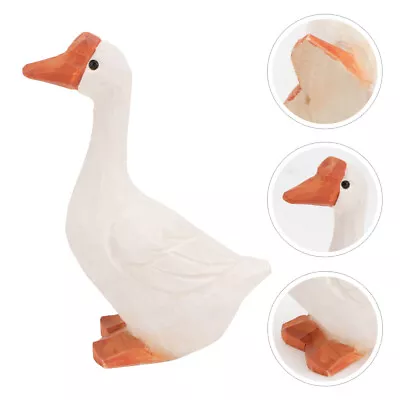 Buy  Desktop Ornament Duck Figures Animal Carving Ornaments Crafts • 9.25£