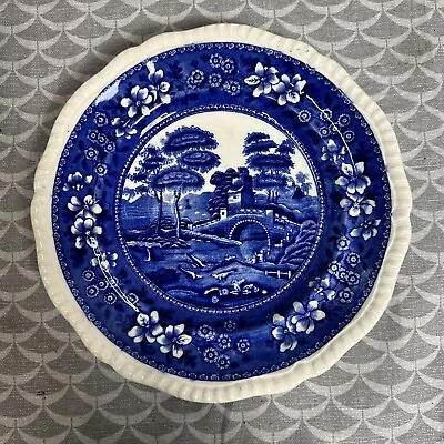 Buy Antique Copeland Spode Tower Blue Staffordshire Dinner Plate 10.5  Old Mark • 19.21£