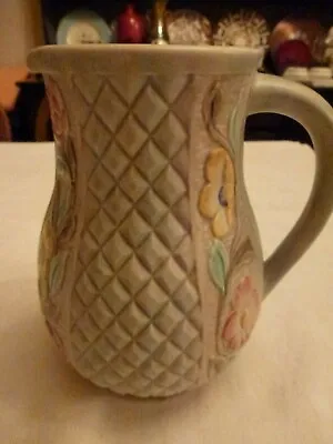 Buy Beautiful Mid-Century H.J. Wood Ltd Vase (Floral Diamond Pattern) • 9.99£