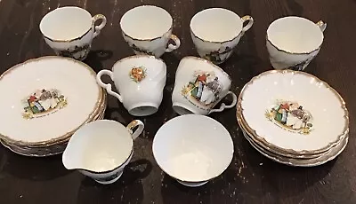 Buy Stanley Souvenir Of Wales China Teaset, 20 Pieces • 35£