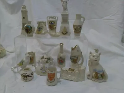 Buy Vintage Crested China Souvenir Collection • 9.99£