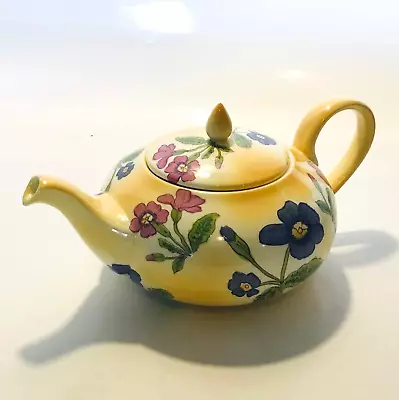 Buy Poole England Teapot Art Deco Floral Primula Bryony Langworth Serving Tableware • 24.99£
