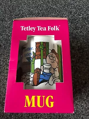 Buy Tetley Tea Folk Gaffer Mug 1996 Original Box Staffordshire Tableware Drinks Cup • 4.50£