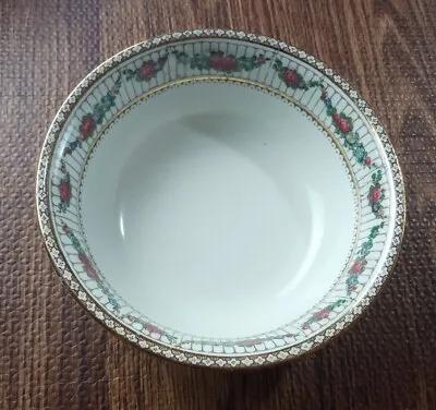 Buy Vtg Booths Silicon China Floral Pattern Serving Bowl Made In England • 28.45£