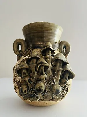 Buy Australian Studio Mushroom Pottery Vase By Daisy Nook • 17.60£
