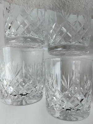Buy Tyrone Crystal  Whisky  Tumblers  - Set Of 4 • 29£