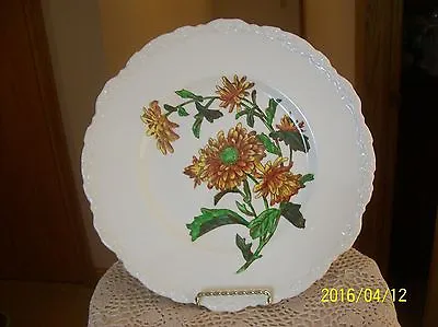 Buy Cauldon England Antique Porcelain China Charger Plate Crysanthemum Pattern • 37.92£