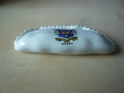 Buy Clifton Crested China  Model Of A Cornish Pasty (with Verse). Crest Of Rugby • 10£