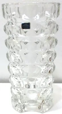 Buy Lady Victoria Chantelle Fine Crystal Glass Vase France Heavy 9 5/8  T • 33.80£