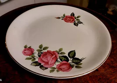 Buy Vintage Alfred Meakin Lancaster Rose Pattern Plate 1940s • 10£