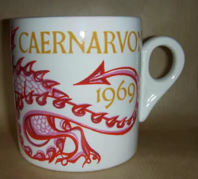 Buy 1969 Caernarvon Welsh Dragon Cup - Lord Nelson Pottery • 10£