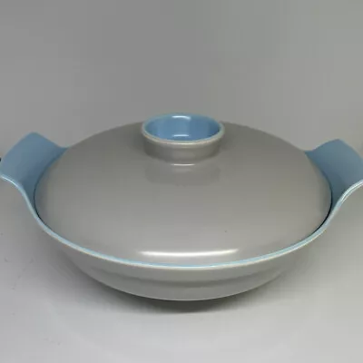 Buy Poole Pottery  -  Twintone Serving Dish/tureen - Sky Blue • 27.45£
