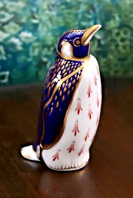 Buy Royal Crown Derby Penguin, First Quality, Gold Stopper • 71.25£
