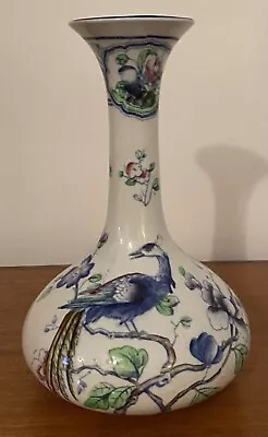 Buy Vintage S. Hancock & Sons Old Woodstock Corona Ware Japanese Style Vase  • 32£