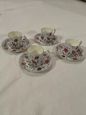 Buy Crown Staffordshire Est. 1801/ Stamped/Numbered/ Fine Bone China: Set Of 4 • 94.87£
