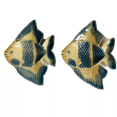 Buy Pair Of Vintage Wade Fish Whimsie Collectable Ornament Dishes In VGC Small Blue • 10.49£