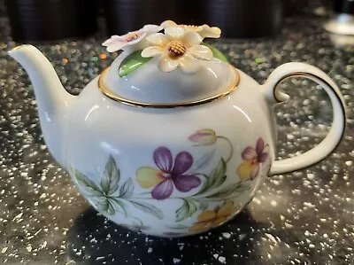 Buy Royale Stratford Country Cottage Collection Teapot - Viola Tricolor • 25£