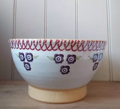 Buy Nicholas MOSSE BOWL Large Size Retired Rare Floral Pattern • 75£