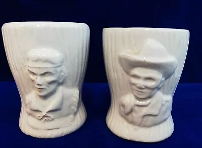 Buy Keele Street Pottery The Lone Ranger Pair Of Egg Cups • 9.99£