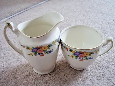 Buy Alfred Meakin England Porcelain  Tea  Cup And Jug  • 10£