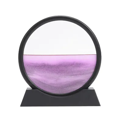 Buy 3D Moving Sand Art Picture Hourglass Deep Sea Sandscape Glass Quicksand Painting • 7.95£