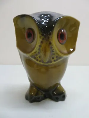 Buy Vintage California Pottery Art Glass Ceramic Owl California USA 5 3/4  Tall • 38.57£