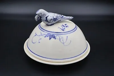 Buy Rare Vintage Karen Howell Studio Art Pottery Lidded Dish With Figural Parrot • 161.78£