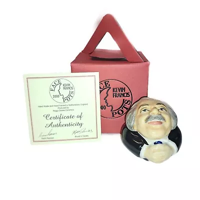 Buy Kevin Francis Ceramic Face Pot Albert Einstein FP010 • 22.50£