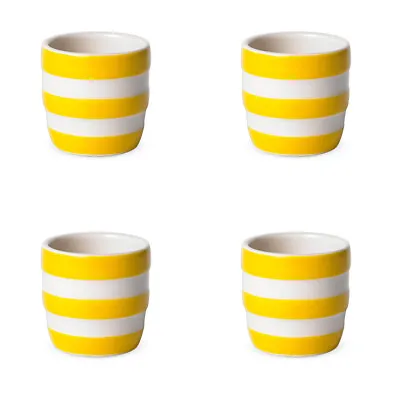 Buy NEW Cornishware Egg Cup Yellow Set 4pce • 37.08£