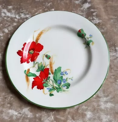 Buy Duchess Fine Bone China Small Plate Poppies • 4.50£