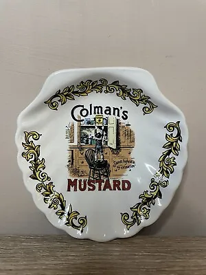 Buy Vintage Colman’s Mustard Lord Nelson Pottery England Display Plate Dish Mint • 11.50£