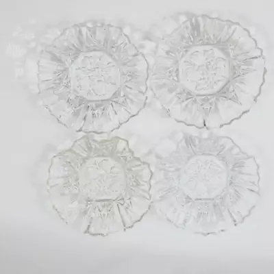 Buy Federal Glass Pioneer Fruit Wavy Glass Scalloped 7  Bowls • 30.88£
