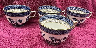 Buy Royal Doulton Booths Real Old Willow  Fine China X 4 Cups • 14.75£