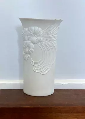 Buy Kaiser Germany White Porcelain Bisque Vase Signed M Frey  Used Vgc • 10£