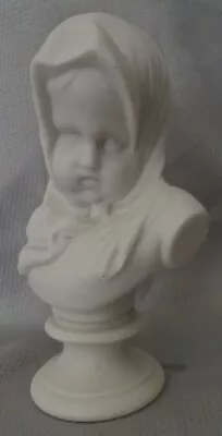 Buy Parian Ware Bust WINTER Girl With Head Scarf By J & T Bevington English • 99.58£