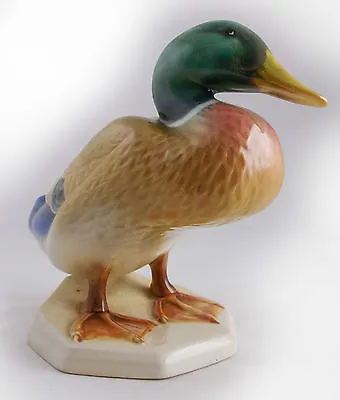 Buy ENGLISH BESWICK Mallard Duck, MODEL 817 - Squatting, RARE BIRD SERIES By Watkin • 161.21£