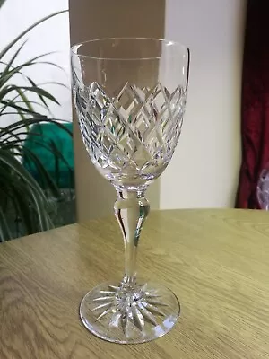 Buy Vintage Thomas Webb Crystal Dennis Diamonds Wine Glass 7  Older Mark Signed 1st • 5.50£