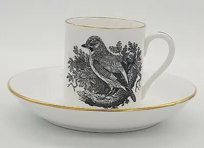 Buy Crown Staffordshire   The Jay   By Thomas Bewick Art Deco Coffee Can. • 15£
