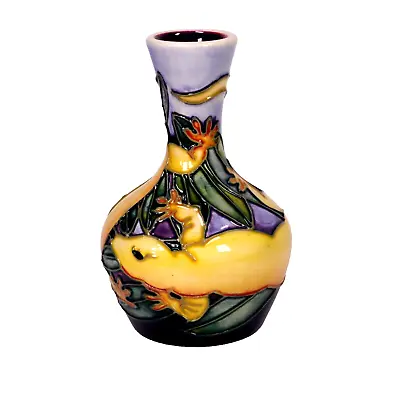 Buy Moorcroft Pottery Vase Rarotonga Pattern By Emma Bossons Dateline Series C 1998 • 120£