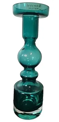 Buy Nanny Still For The Riihimaen Lasi Pompadour Vase 22cm Finncristall MCM BLUE GRE • 284.50£