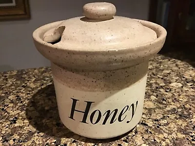Buy Brailsford Studio Pottery Stoneware Honey Jar With Lid By John Hermansen. • 20.74£