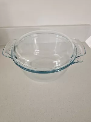 Buy Large Pyrex Casserole Dish With Lid. Glass With Handles • 5£