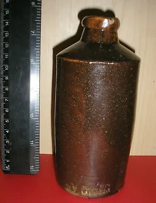 Buy Antique Vintage Doulton Lambeth Stone Ware Bottle/Jar  H=15 Cm, D=6.5 Cm • 5.80£