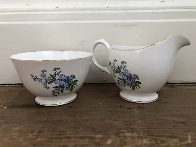 Buy A Lovely Sugar Bowl And Milk Jug Creamer Queen Anne Bone China C 76 2 And 4 • 6£