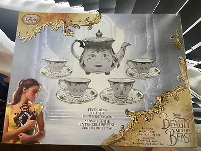 Buy Beauty And The Beast Limited Edition Fine China Tea Set. New • 220£