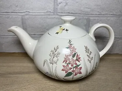 Buy Rıdgway Staffordshire English Garden Teapot Floral Design Made In England • 14.99£
