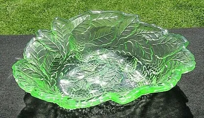 Buy Green Indiana Glass Loganberry Bon Bon 7¼  • 18.04£
